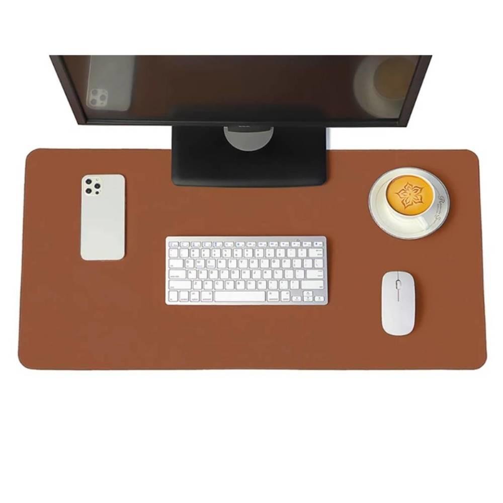 Imagem 3 de 5 do produto Mouse Pad M3m Desk, Tapete De Mesa, 100x48cm, Impermeável, Antiderrapante, Castor Marrom