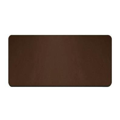 Mouse Pad M3m Desk, Tapete De Mesa, 100x48cm, Impermeável, Antiderrapante, Café