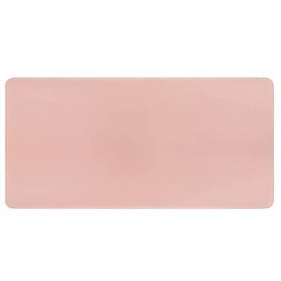 Mouse Pad M3m, Grande, Desk Pad, Tapete De Mesa Gamer Office, Fácil Deslize, Antiderrapante, 100x48cm, Rosa Claro