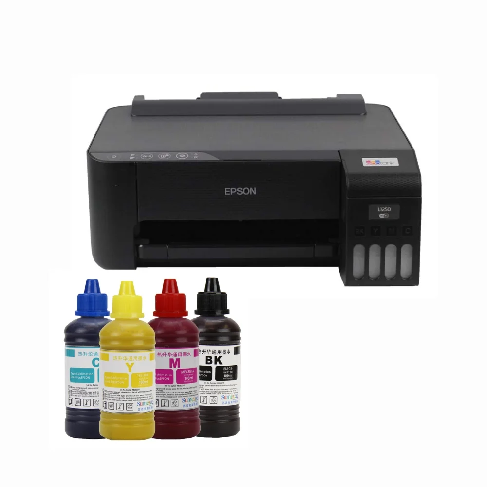Kit Impressora Sublimática Epson L1250 + Tintas Sublimáticas Kit Impressora Sublimática Epson L1250 + Tintas Sublimáticas