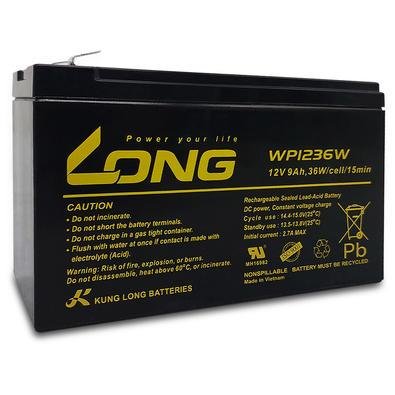 Bateria Long Selada Para Nobreak, 12v 9ah - Wp1236w
