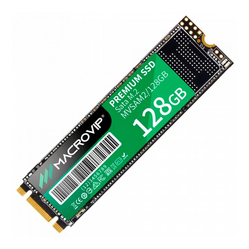 SSD Macrovip 128GB M2 2280 Sata 3 KaBuM