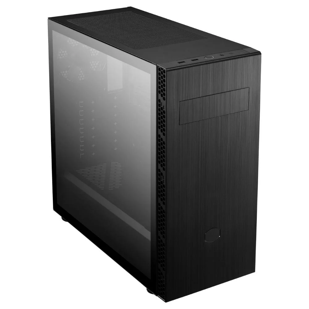 Gabinete Cooler Master Masterbox Mb600l V2, Mid Tower, Lateral Em Vidro Temperado, Suporte A Drive 5.25 Gabinete Cooler Master Masterbox Mb600l V2, Mid Tower, Lateral Em Vidro Temperado, Suporte A Drive 5.25