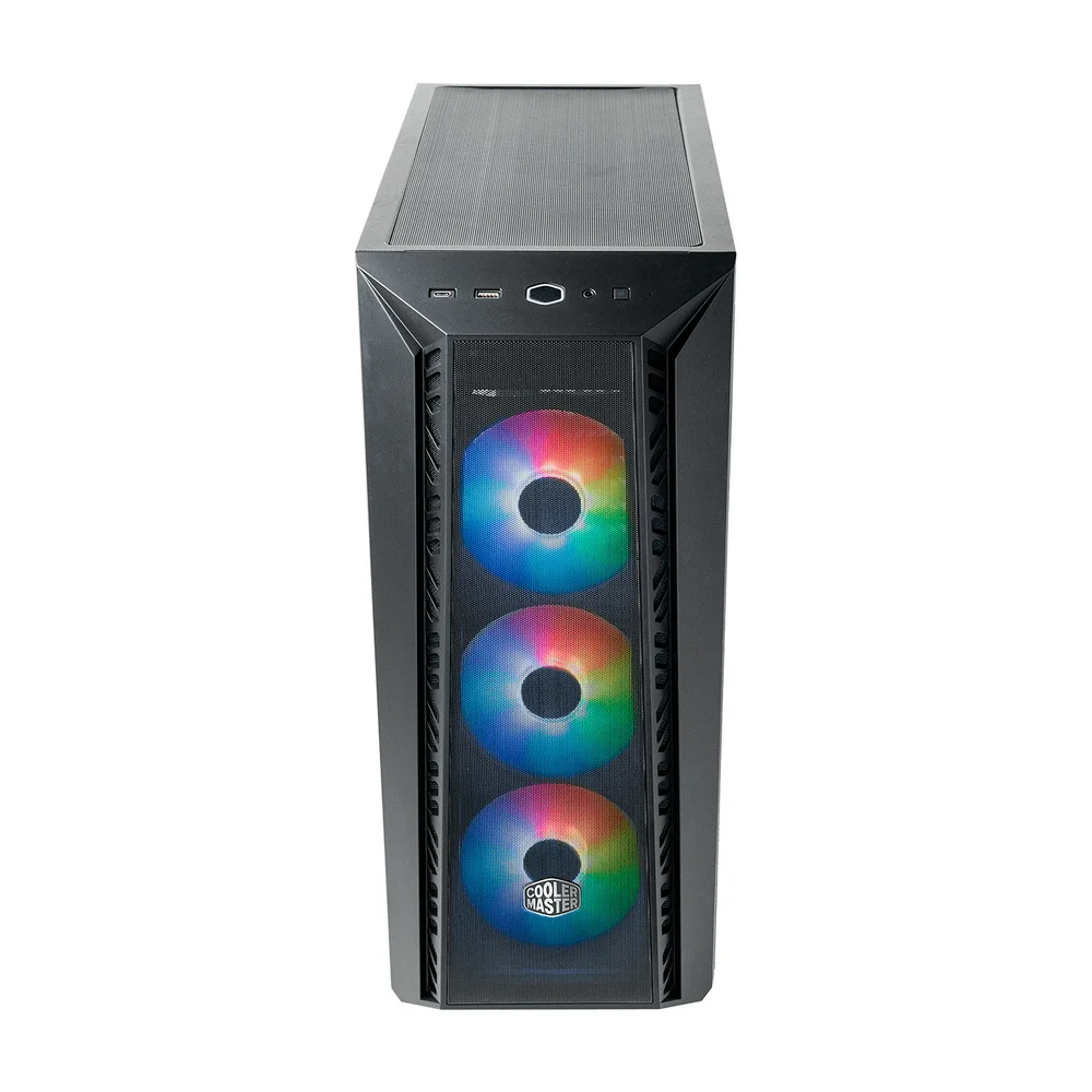 Imagem 5 de 5 do produto Gabinete Cooler Master Masterbox 520 Mesh, Mid Tower, Lateral Em Vidro, 3 Coolers ARGB - Preto