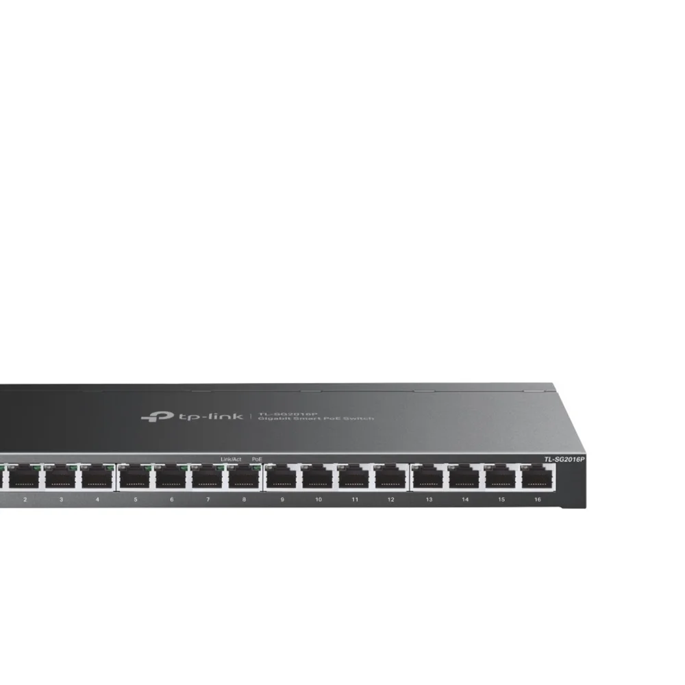 Imagem 3 de 3 do produto Switch Poe Tp-link Tl-sg2016p, Gigabit 16 Portas