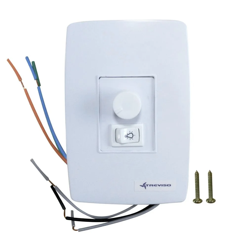 Imagem 3 de 5 do produto Ventilador De Teto Treviso Infinit, Cromado - Bivolt