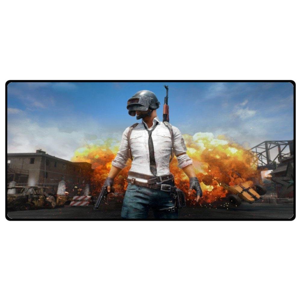 Mouse Pad Gamer Grande, 70x35cm, Pubg Emborrachado Speed, Bordas Costuradas Mouse Pad Gamer Grande, 70x35cm, Pubg Emborrachado Speed, Bordas Costuradas