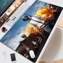 Mouse Pad Gamer Grande, 70x35cm, Pubg Emborrachado Speed, Bordas Costuradas