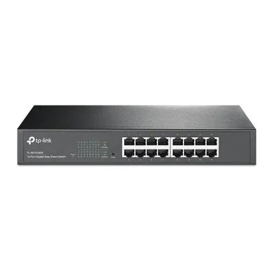 Switch TP-Link, 10/100/1000Mbps, Gigabit, 16 portas - TL-SG1016DE