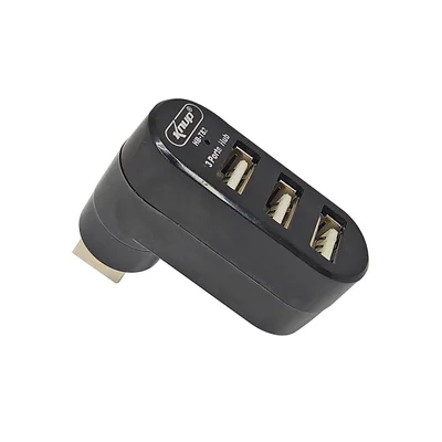HUB Knup Hb-t82, USB 2.0, Com 3 Portas, Portátil, Gira 360 Graus