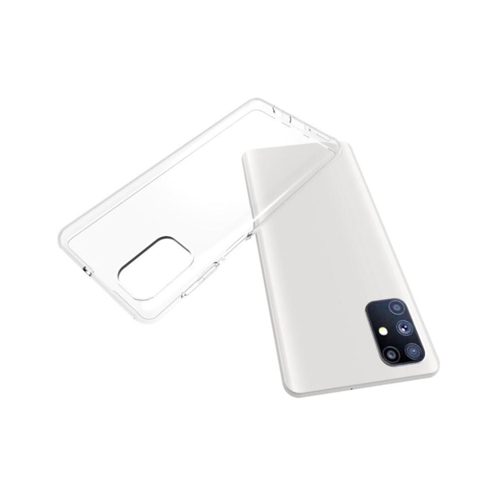 Imagem 4 de 5 do produto Capinha Case Silicone Para Galaxy M51, Transparente Slim  - Elxcases