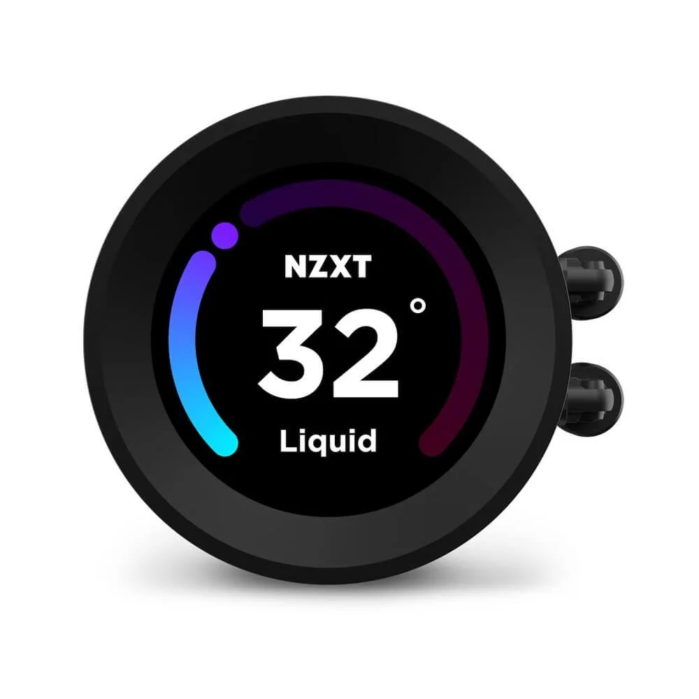 Water Cooler Nzxt Kraken Elite 240 Argb, Com Display LCD, Intel e AMD, 240mm, Preto Water Cooler Nzxt Kraken Elite 240 Argb, Com Display LCD, Intel e AMD, 240mm, Preto