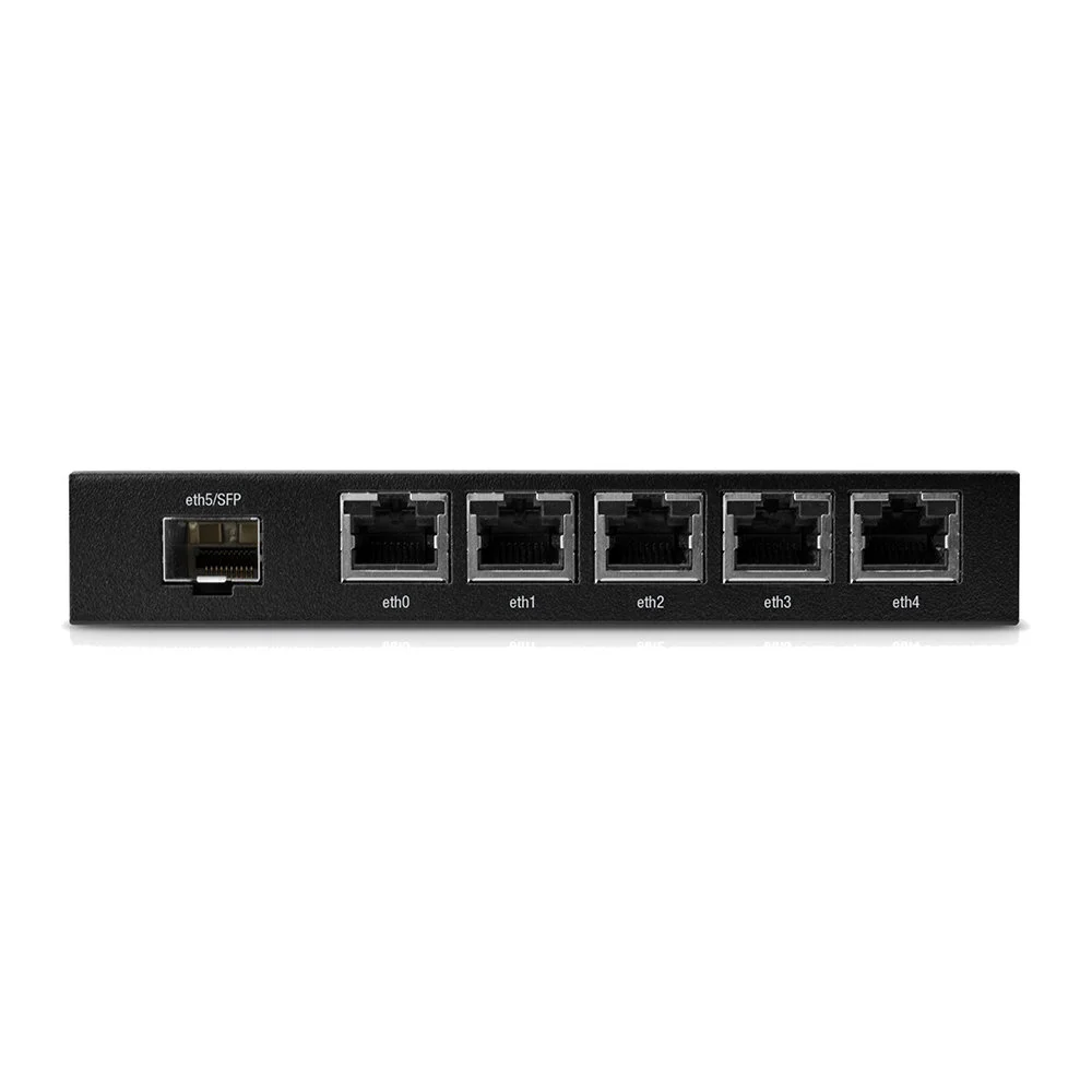 Imagem 2 de 4 do produto Edgerouter Ubiquiti Er-x-sfp-br, 6 Portas, 5 gigabit - Rj45 Poe + 1sfp