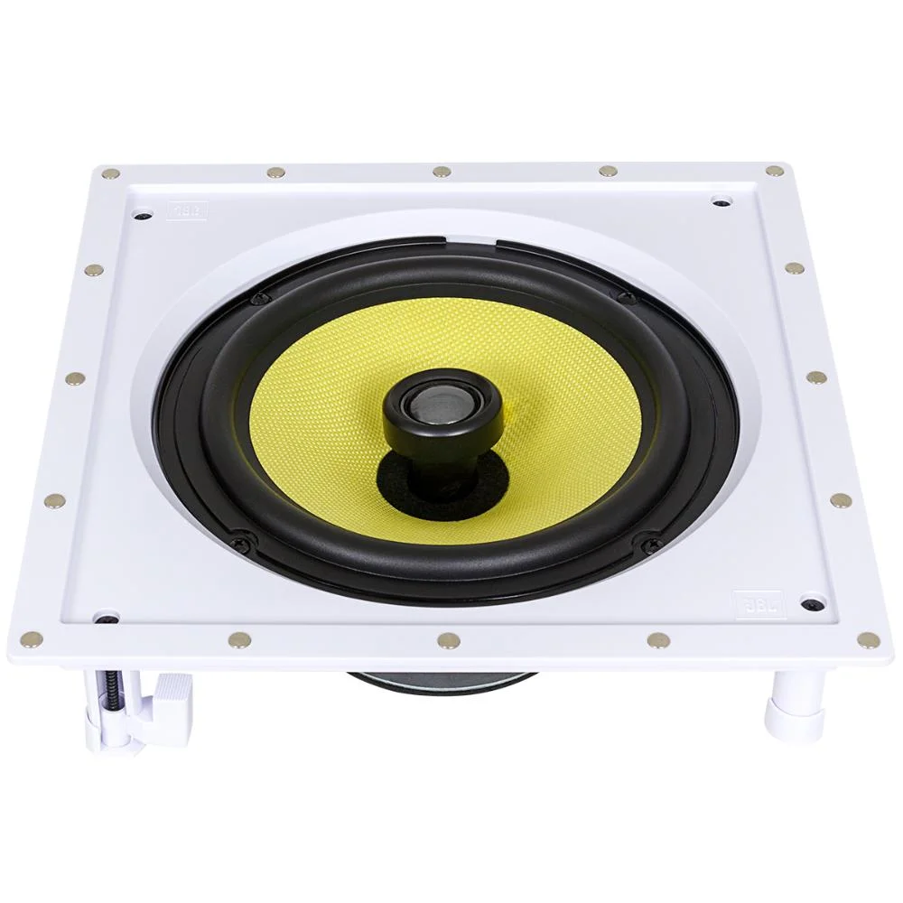 Caixa Acústica de Embutir Angulada Jbl Ci8s Plus, 8 Polegadas, Com Tela Magnética, Cone De Kevlar - Branco