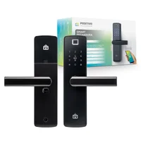 Fechadura Smart Positivo, Wi-fi De Embutir, Bluetooth 4.2, Senha, Biométrica, Cartão, Chave Mecânica e App