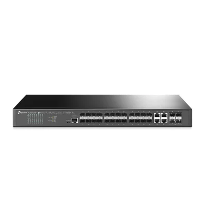Switch Tp-Link L2+ SFP, 24 Portas, Gerenciável - TL-SG3428XF
