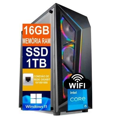 PC I5 10400 16GB DDR4 SSD 1TB M2 KaBuM