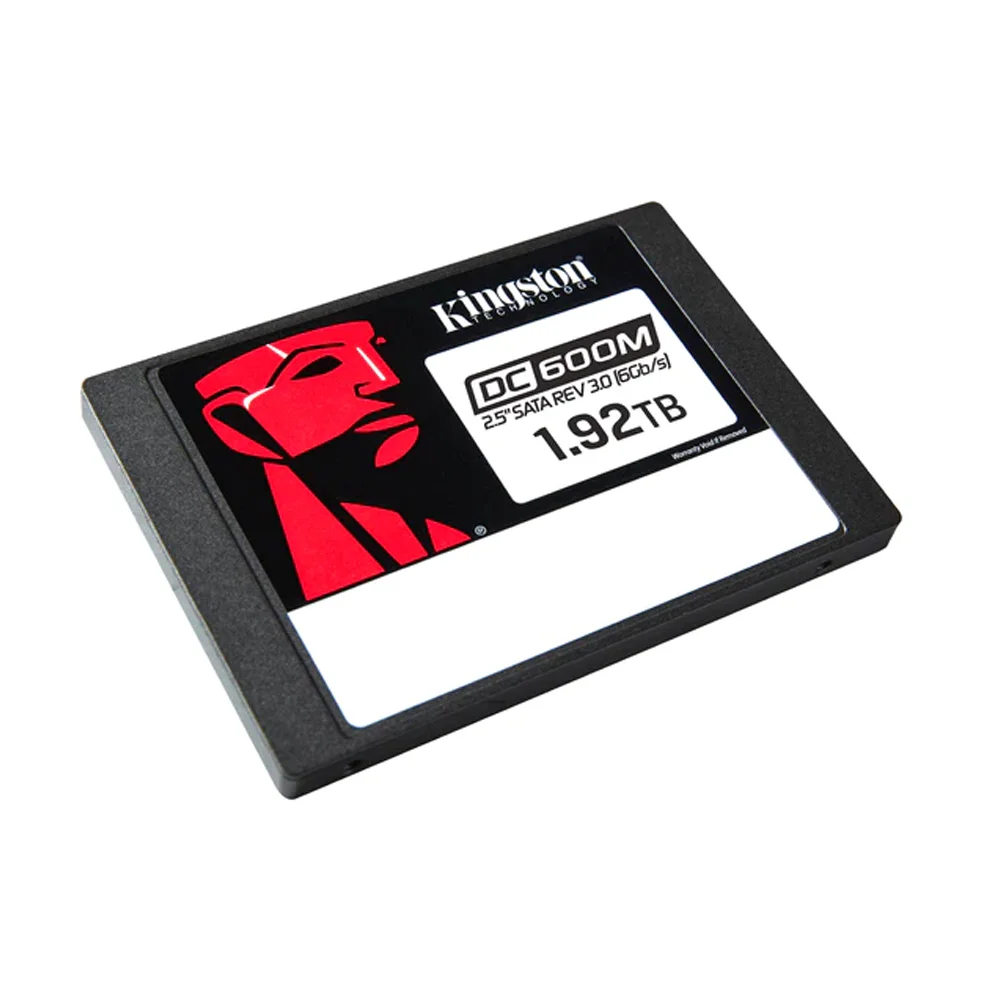 Imagem 2 de 4 do produto SSD Kingston DC600M Para Servidor, 1.92TB, SATA III 6GB/s, 2.5", Leitura: 560mb/s e Gravação: 530mb/s - Sedc600m/1920g