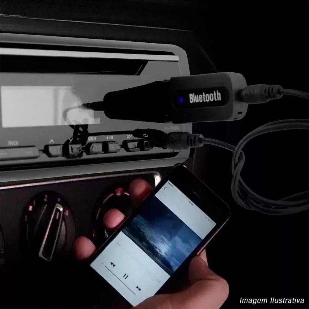 Imagem 4 de 4 do produto Adaptador Bluetooth/USB It-Blue + Cabo Auxiliar P2 - Música Para Som De Carro