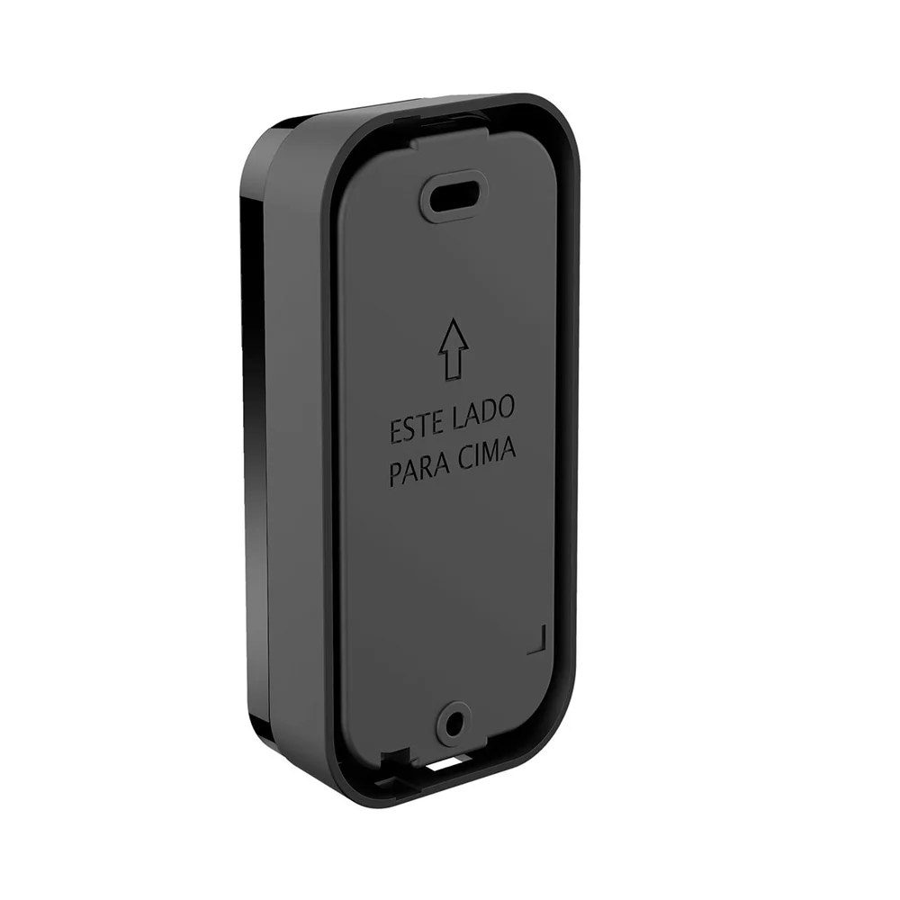 Imagem 3 de 5 do produto Campainha Sem Fio Intelbras Cib101, Com Bateria, Preto, Bivolt - 4522000