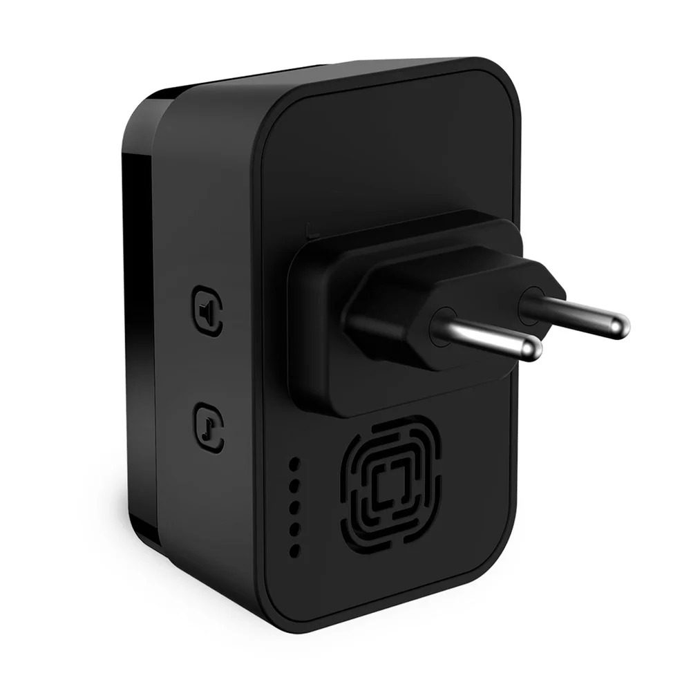 Imagem 5 de 5 do produto Campainha Sem Fio Intelbras Cib101, Com Bateria, Preto, Bivolt - 4522000