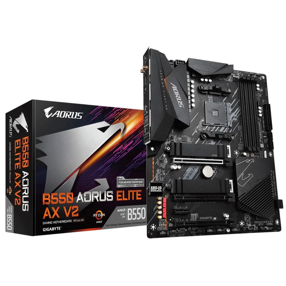 Placa Me Gigabyte B550 Aorus KaBuM