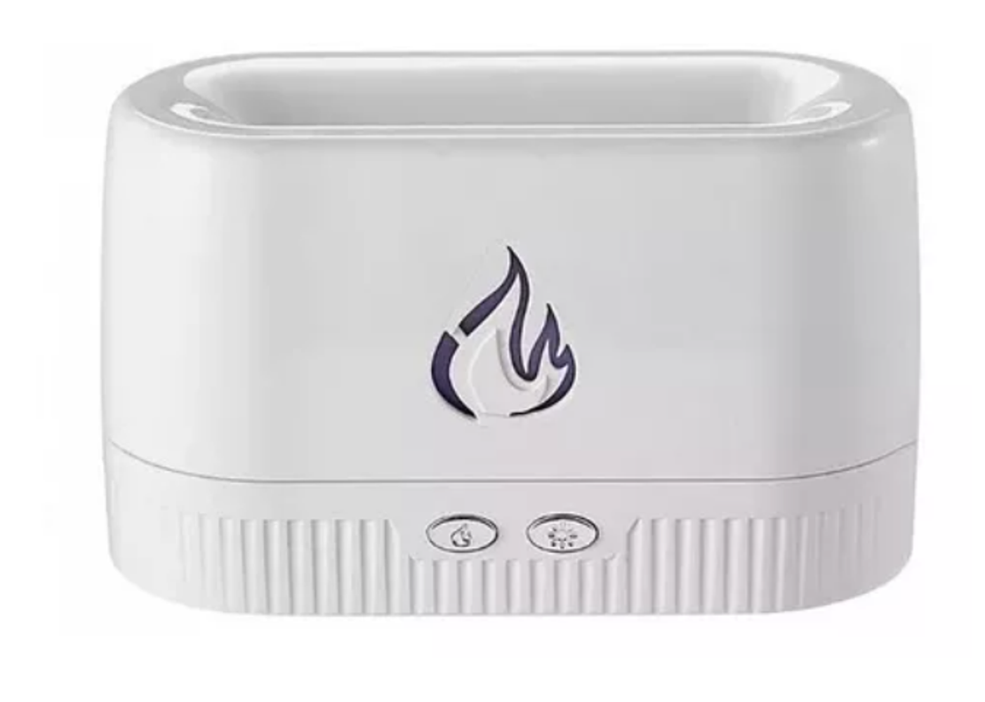 Umidificador e Aromatizador Bm Um607, De Névoa, Efeito Chamas, Silencioso, Bivolt, Branco