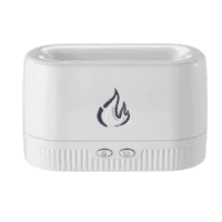 Umidificador e Aromatizador Bm Um607, De Névoa, Efeito Chamas, Silencioso, Bivolt, Branco