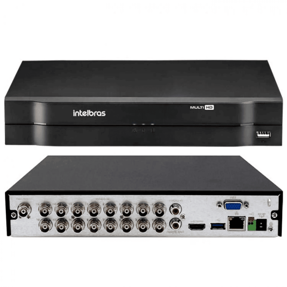 Kit 11 Câmeras Intelbras Multi Hd 1120b, DVR 16 Canais, 2TB Kit 11 Câmeras Intelbras Multi Hd 1120b, DVR 16 Canais, 2TB