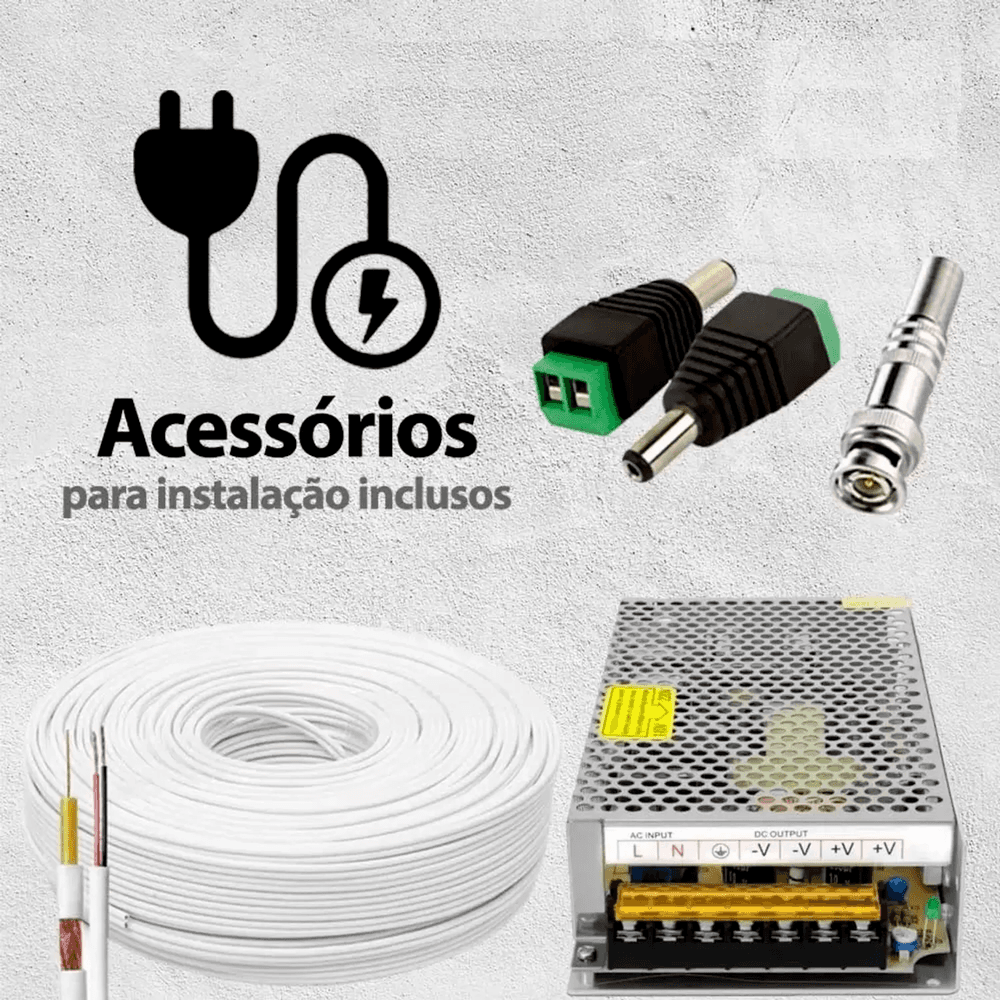Kit 11 Câmeras Intelbras Multi Hd 1120b, DVR 16 Canais, 2TB Kit 11 Câmeras Intelbras Multi Hd 1120b, DVR 16 Canais, 2TB