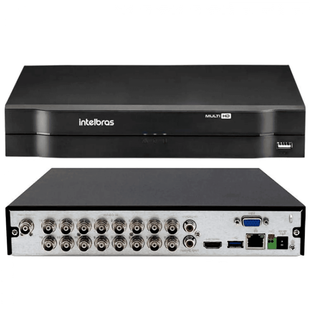 Kit 11 Câmeras Intelbras, Multi Hd, 1120b, DVR 16 Canais, S/ HD Kit 11 Câmeras Intelbras, Multi Hd, 1120b, DVR 16 Canais, S/ HD