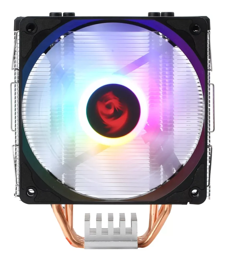 Cooler FAN Redragon Sif Cc-1052, 120mm, LED Rainbow, Preto 4