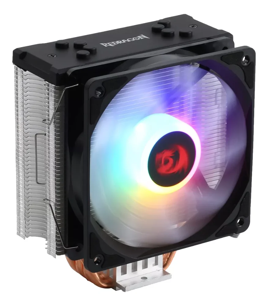 Cooler FAN Redragon Sif Cc-1052, 120mm, LED Rainbow, Preto 7