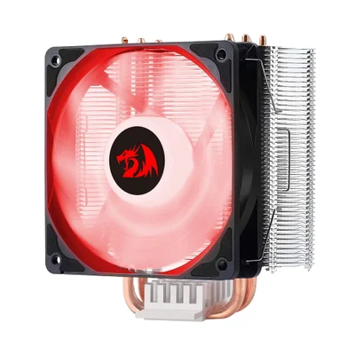 Cooler FAN Redragon Buri Cc-1055r, 120mm, LED Vermelho - Preto