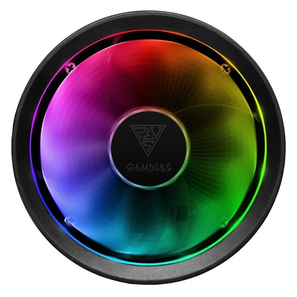 Imagem 3 de 5 do produto Cooler FAN Gamdias Boreas E1l-010, 120mm, LED RGB - Preto