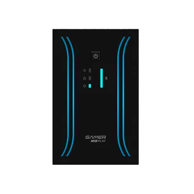 Nobreak Gamer Nhs Play Senoidal, 1000VA, Ent. Bivolt, Saída 120V, 6 Tomadas, RJ-45/USB - 91.G0.010000