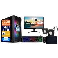 Excelente computador para uso doméstico ou empresarial, com gabinete tipo mini que cabe em qualquer espaço e com design moderno e muito bonito. Tecnol