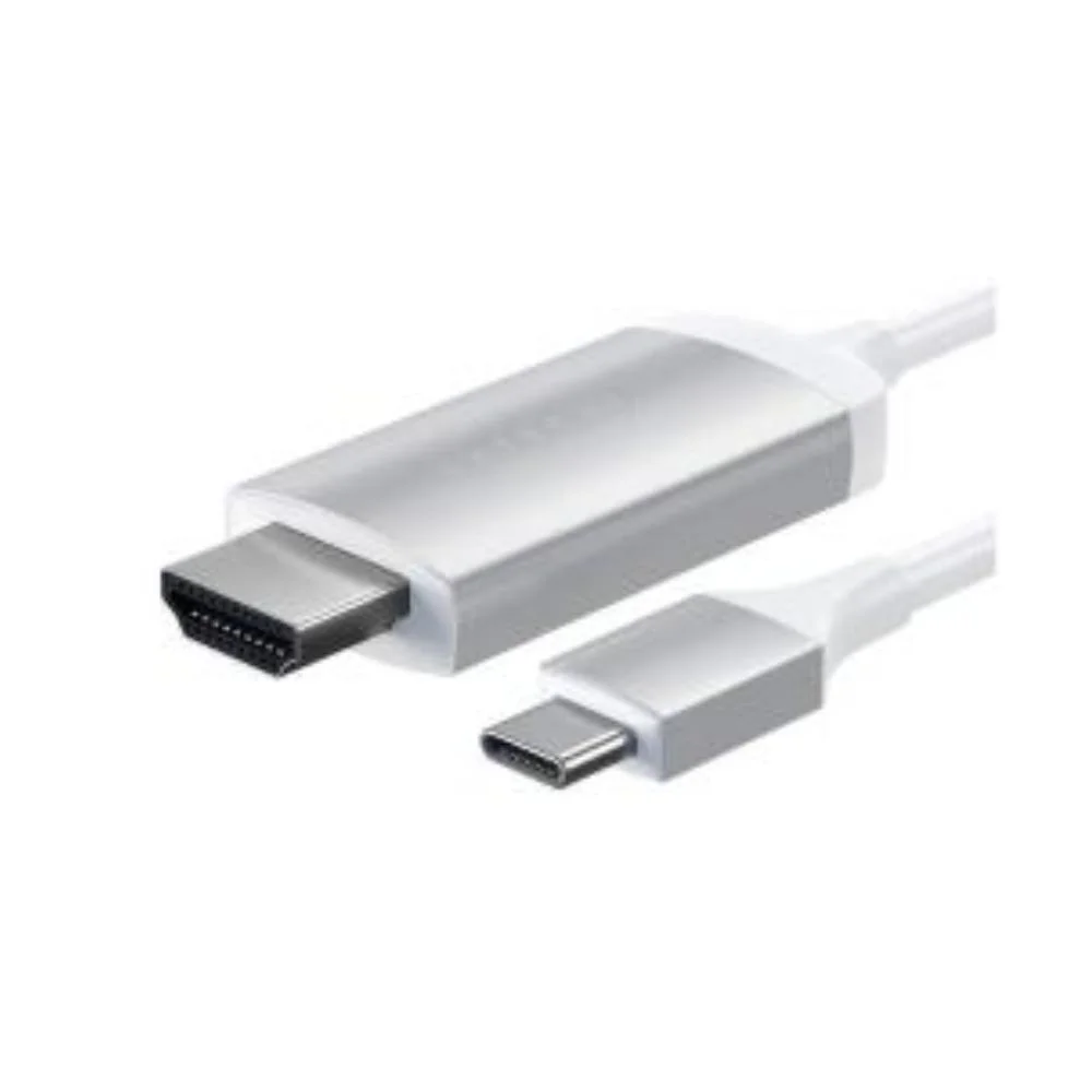 Imagem 2 de 5 do produto Cabo USB-C A HDMI Satechi St-chdmis, 1.8m - Prata