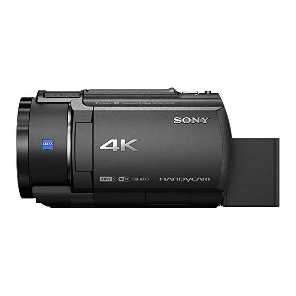 Filmadora Handycam Sony FdrAx43a 4K UHD KaBuM