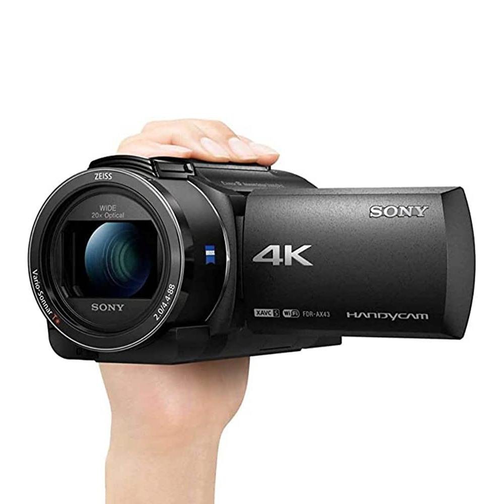 Filmadora Handycam Sony FdrAx43a 4K UHD KaBuM