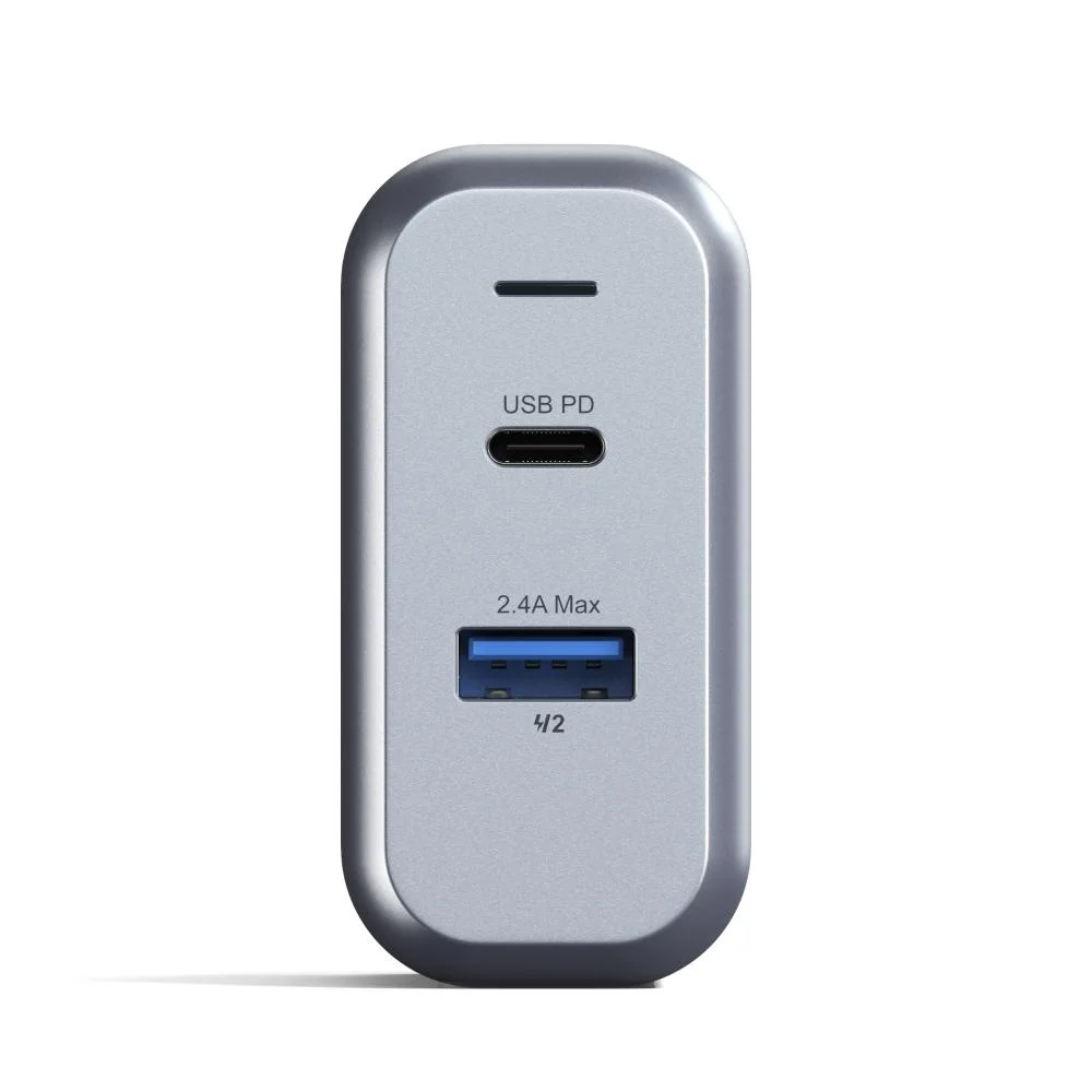 Imagem 5 de 5 do produto Carregador de Tomada Satechi Dual Port, 30w, St-mccam-eu
