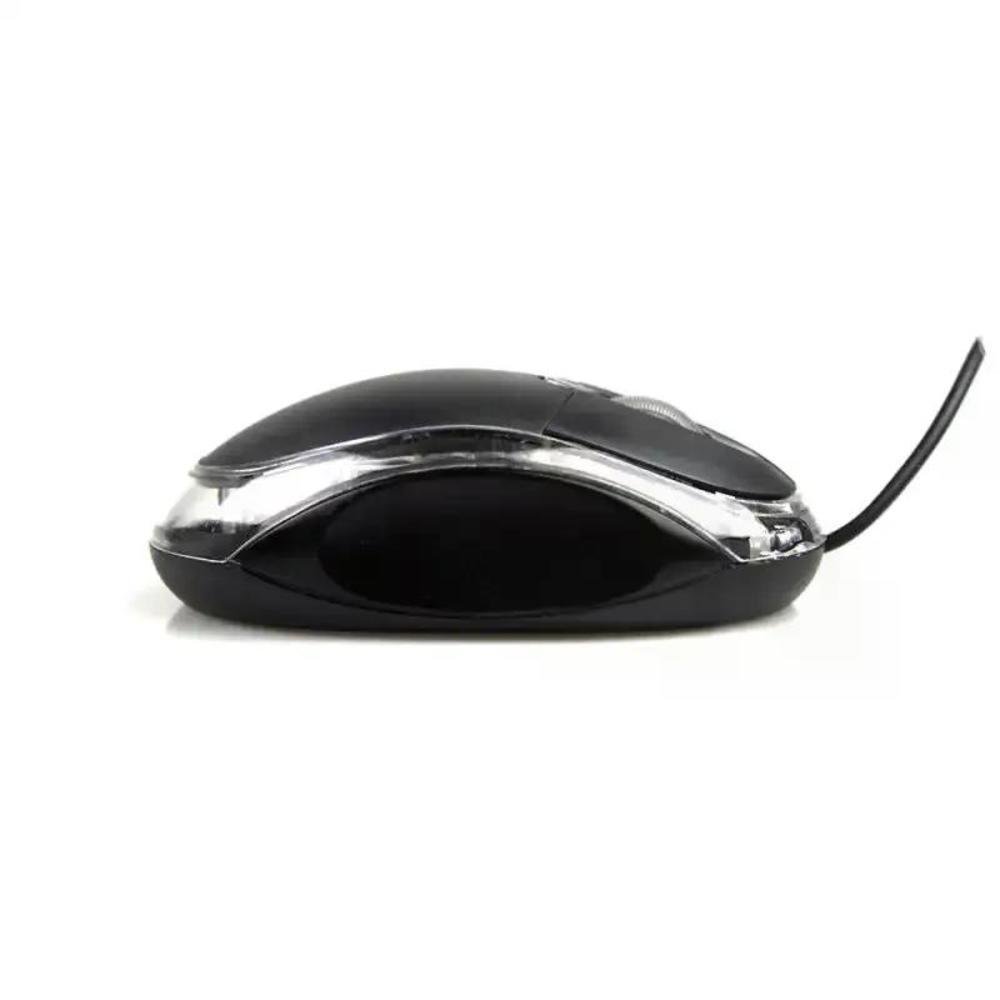 Mouse Evus Mo-01, 1200 DPI, Preto Mouse Evus Mo-01, 1200 DPI, Preto