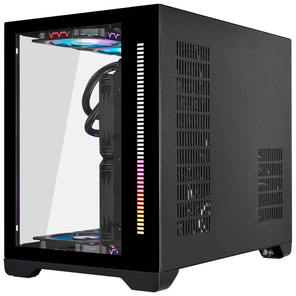 【特大】　マレーコーカサス　120mm up Gabinete Gamer Spacex 412a Open Frame S Fan KaBuM
