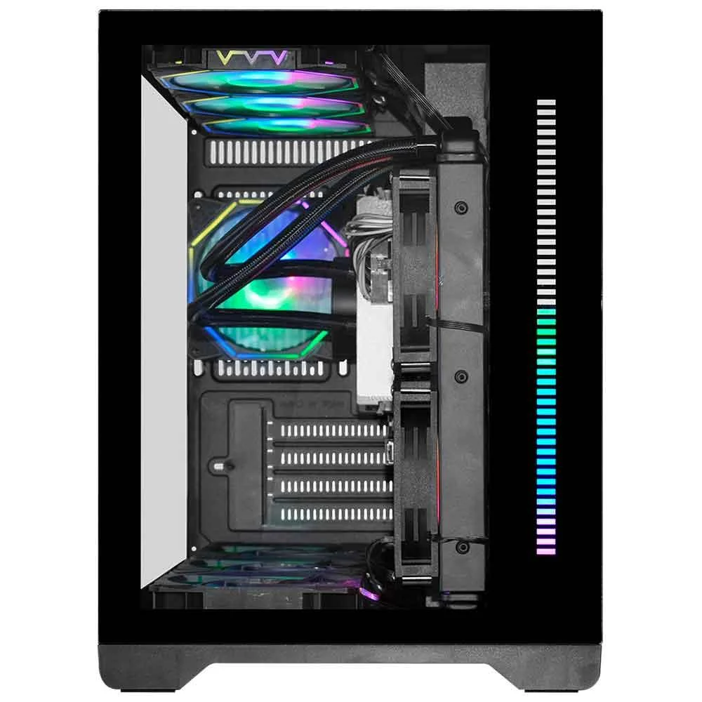 Gabinete Gamer Spacex 412a Open Frame S Fan KaBuM