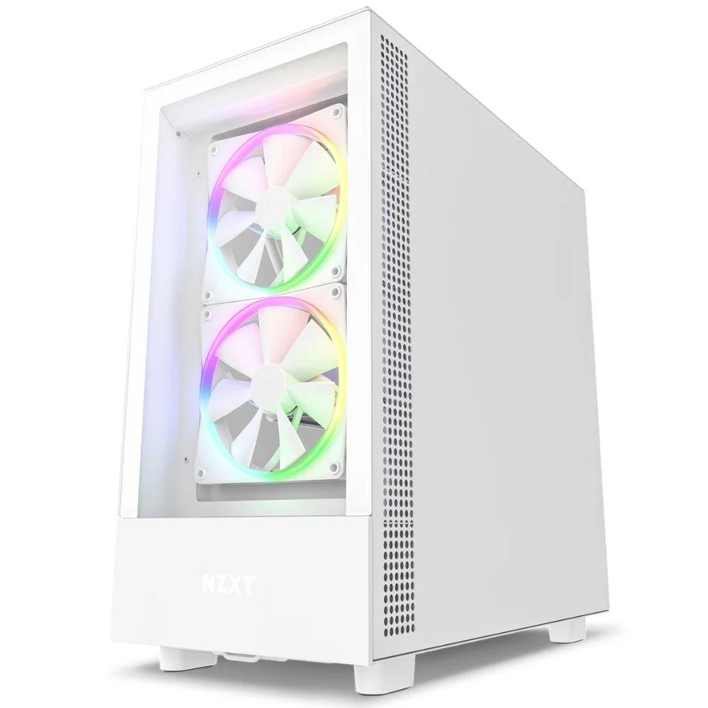 Gabinete Gamer Nzxt Elite, Mid Tower, RGB, Sem Fonte, Branco