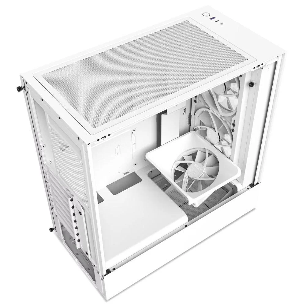 Imagem 4 de 5 do produto Gabinete Gamer Nzxt Elite, Mid Tower, RGB, Sem Fonte, Branco