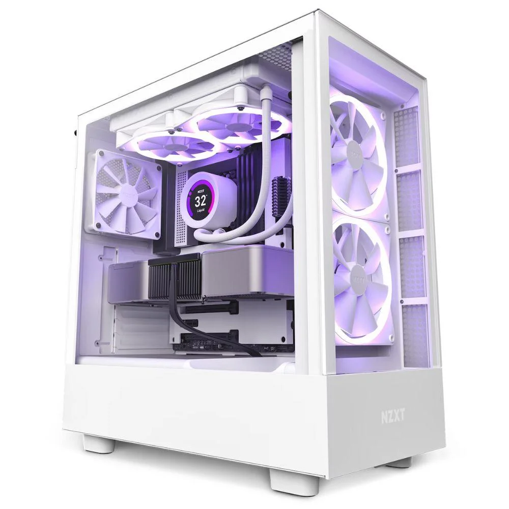 Imagem 5 de 5 do produto Gabinete Gamer Nzxt Elite, Mid Tower, RGB, Sem Fonte, Branco