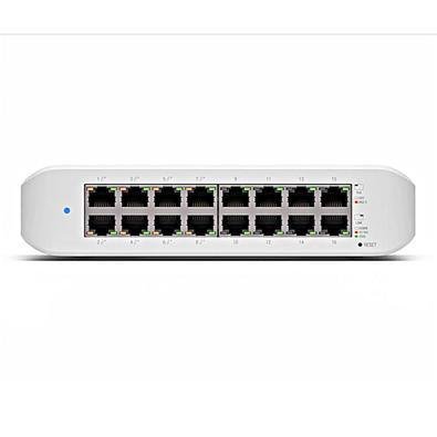 Switch Ubiquiti Lite 16 Poe, Ethernet de 10/100/1000 MBps, 16 Portas - Usw-Lite-16-Poe-Br