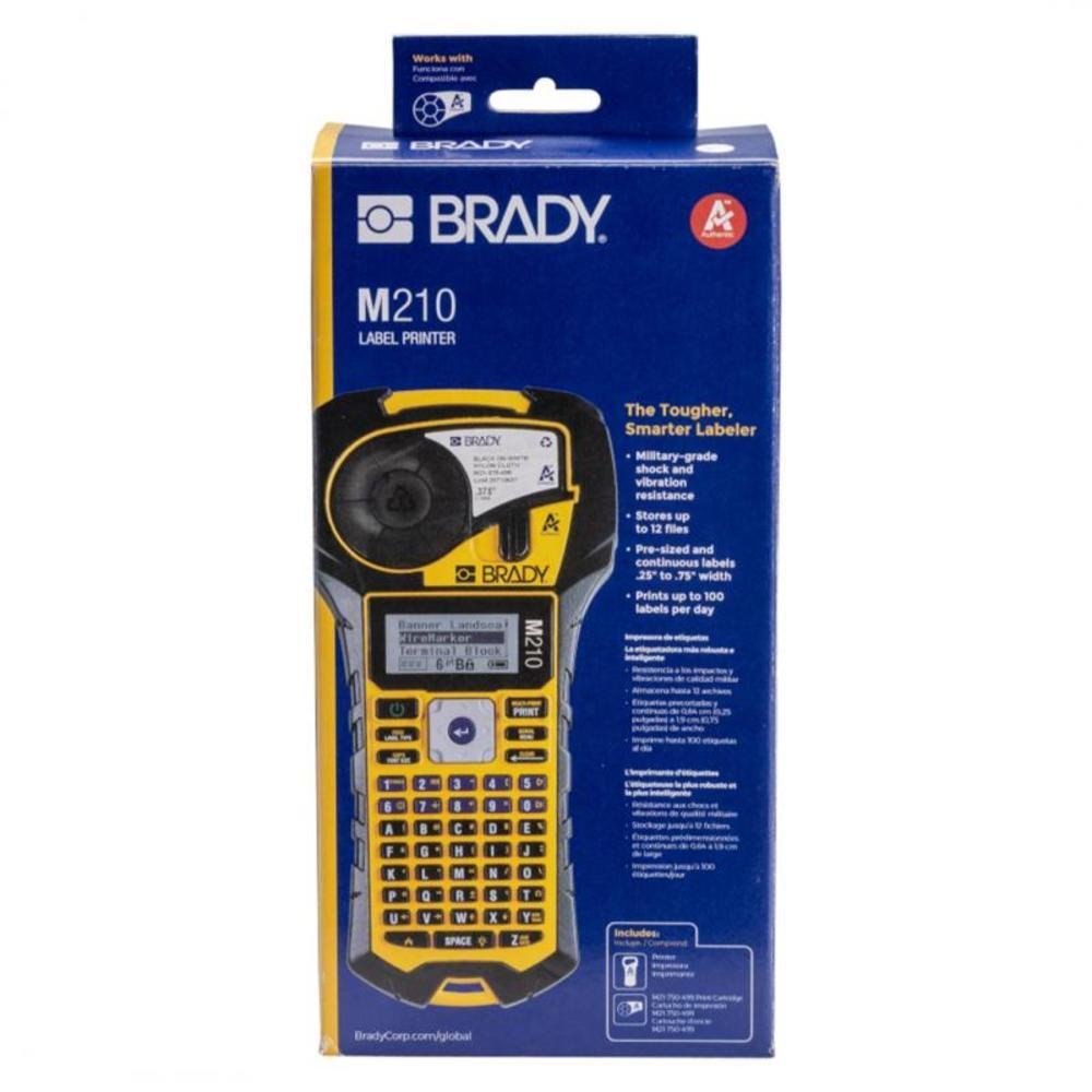 Imagem 3 de 3 do produto Etiquetadora / Impressora Brady M210 - Bmp21-Plus