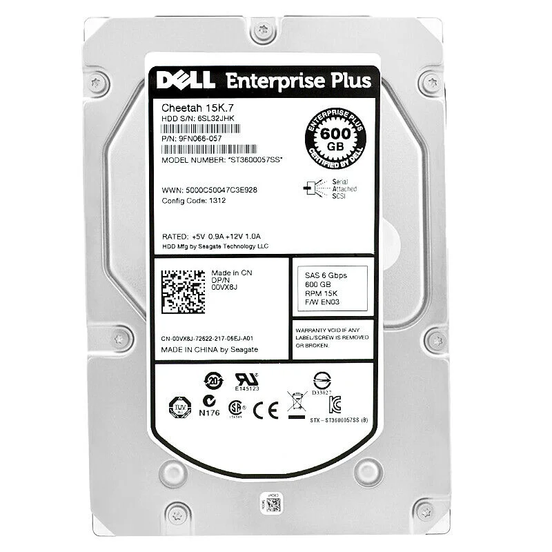 HD Dell Equallogic 600GB KaBuM